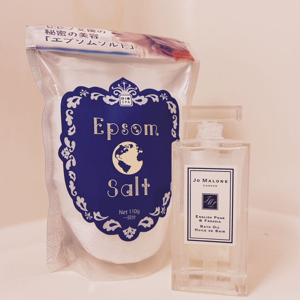 Epsom Salt (エプソムソルト) 国産(岡山県産)/EARTH CONSCIOUS (アースコンシャス)/無機塩系入浴剤を使ったクチコミ（2枚目）