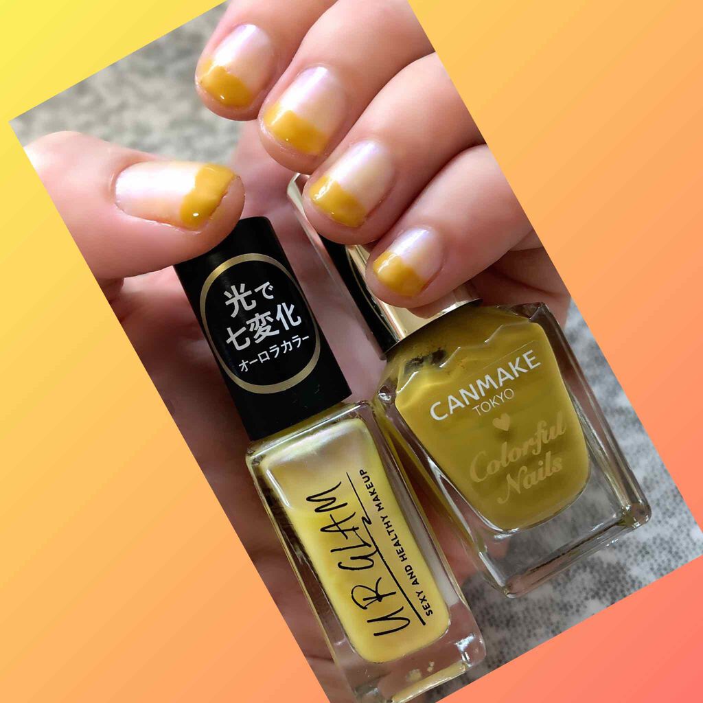カラフルネイルズ/キャンメイク/マニキュアを使ったクチコミ(1枚目)