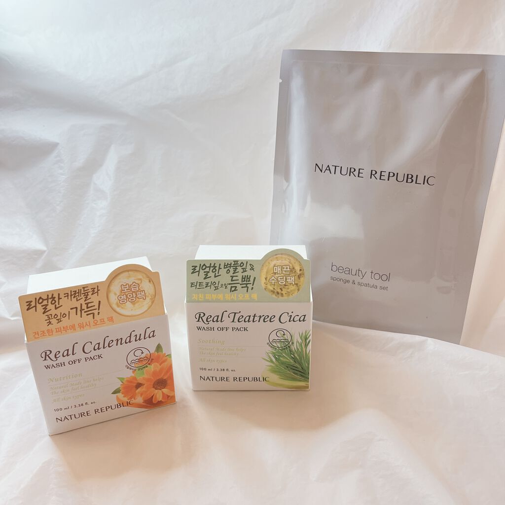  リアルティートリー シカ ウォッシュオフパック/ネイチャーリパブリック/洗い流すパック・マスクを使ったクチコミ（2枚目）