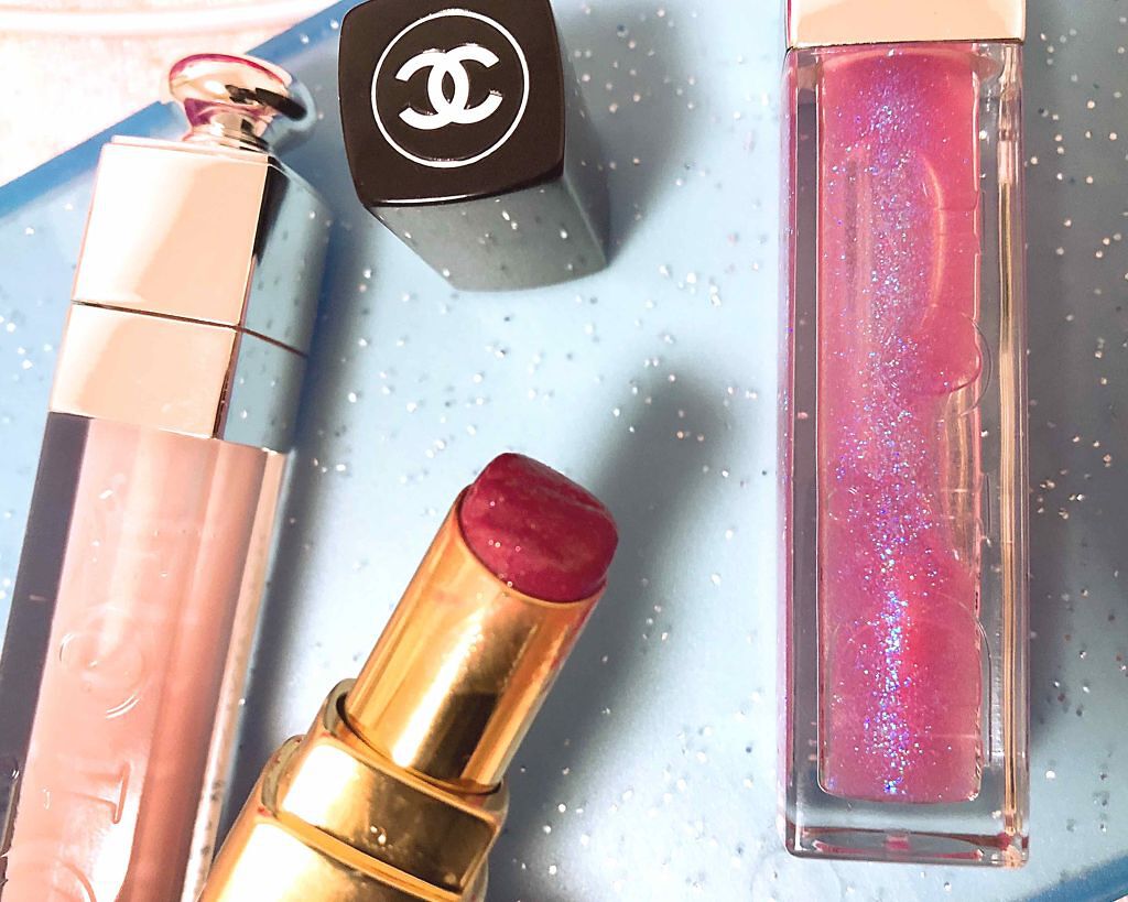 ルージュ ココ シャイン 61 ボヌール/CHANEL/口紅を使ったクチコミ（1枚目）