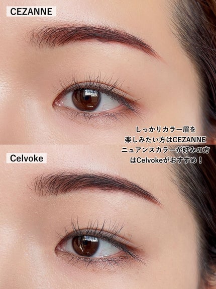 ノーズ&アイブロウパウダー/CEZANNE/パウダーアイブロウを使ったクチコミ(4枚目)
