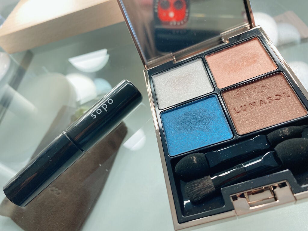 アイカラーレーション/LUNASOL/アイシャドウパレットを使ったクチコミ(2枚目)