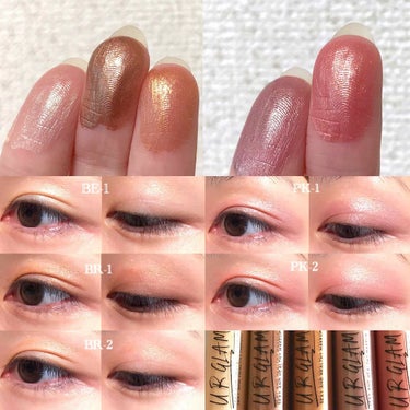 UR GLAM　LIQUID EYESHADOW/U R GLAM/リキッドアイシャドウを使ったクチコミ（3枚目）