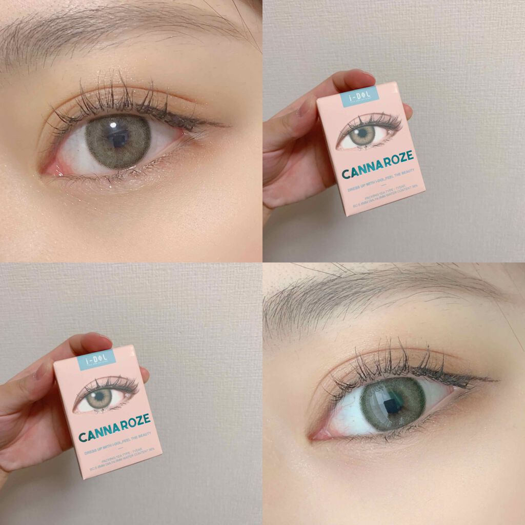 CANNA ROZE 1year/URIA i-DOL/カラーコンタクトレンズを使ったクチコミ（2枚目）