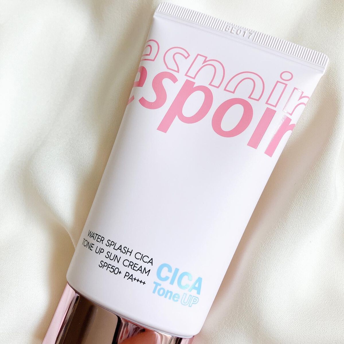 ウォータースプラッシュシカトーンアップクリーム/espoir/化粧下地を使ったクチコミ（2枚目）