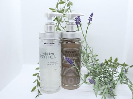 リペアシャンプー/ヘアトリートメント/mixim POTION/シャンプー・コンディショナーを使ったクチコミ(1枚目)