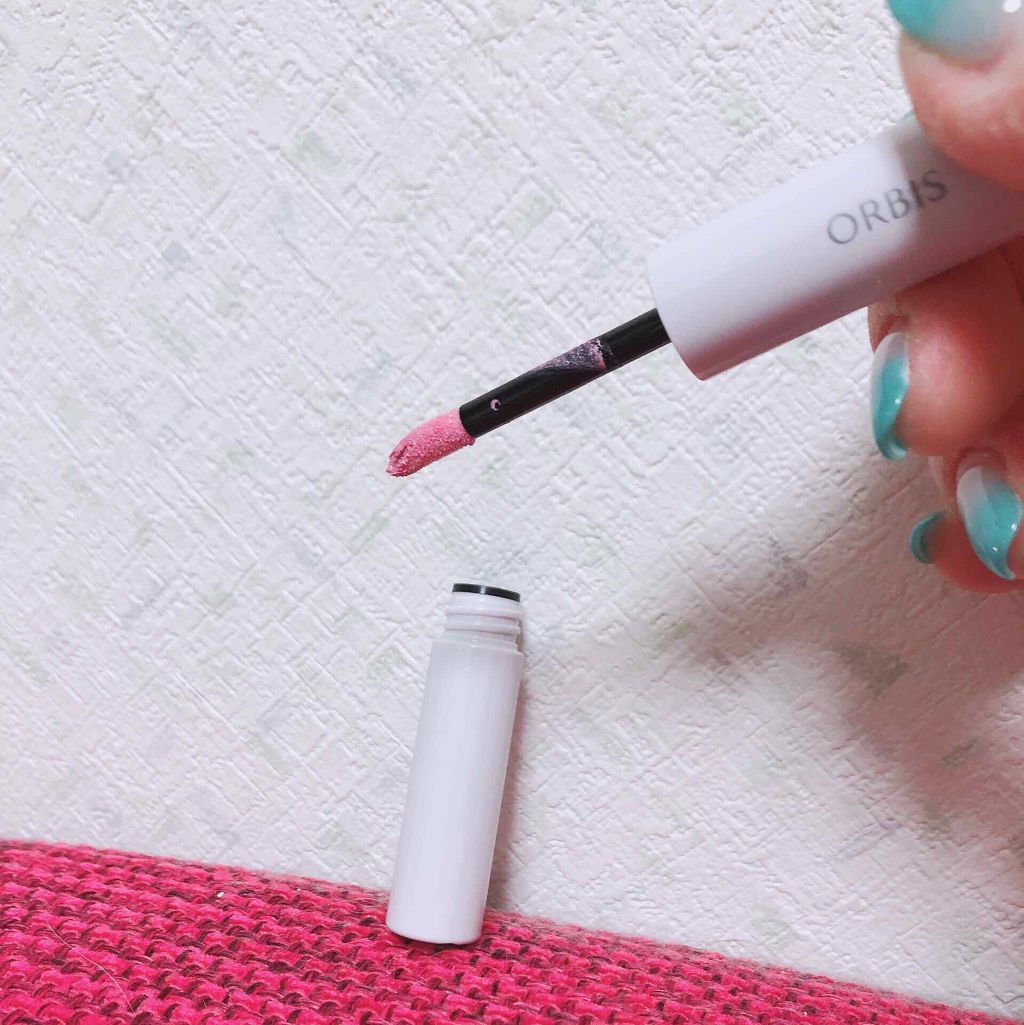 ジューシーアイカラーデュオ/オルビス/スティックアイシャドウを使ったクチコミ（3枚目）