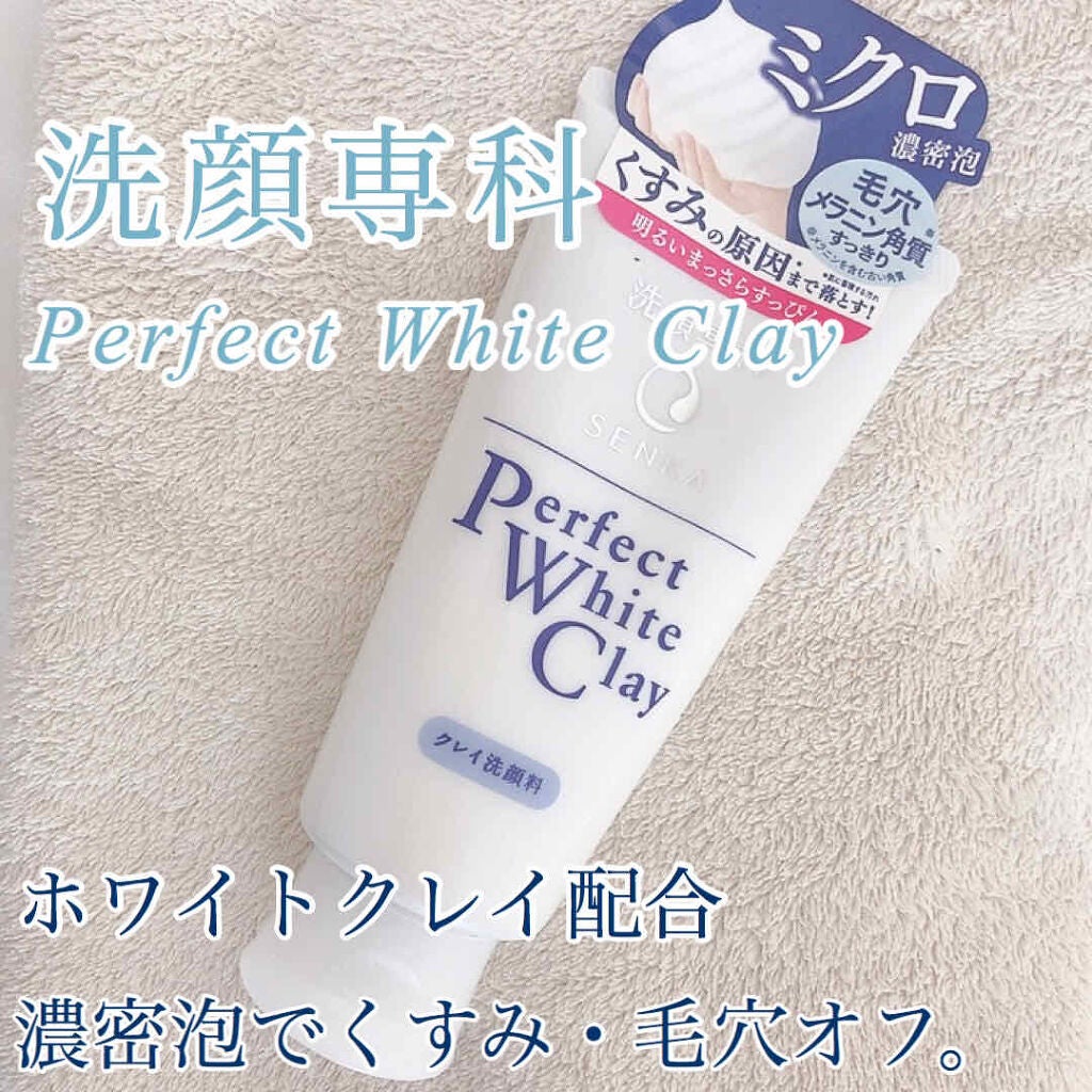 パーフェクトホワイトクレイ/SENKA(専科)/洗顔フォームを使ったクチコミ(1枚目)