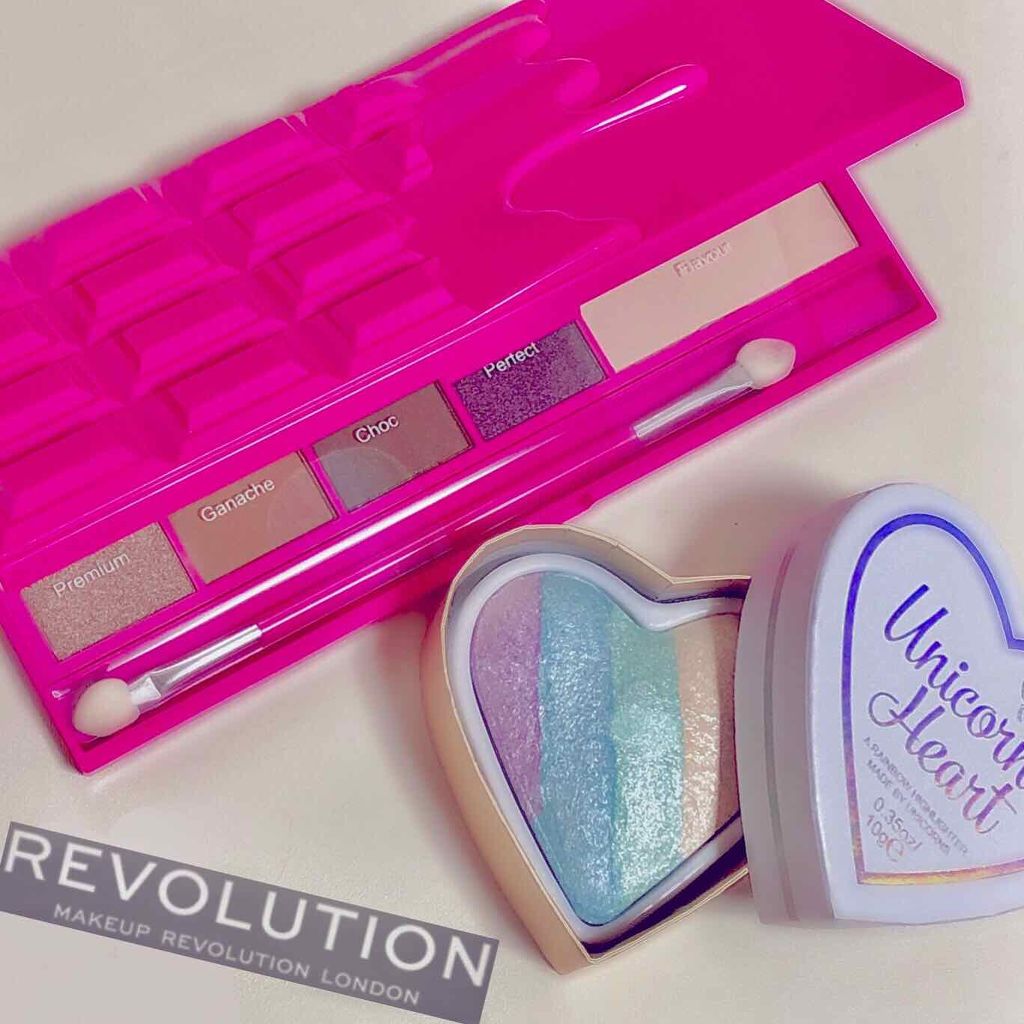 アイラブチョコレート/MAKEUP REVOLUTION/アイシャドウパレットを使ったクチコミ（1枚目）