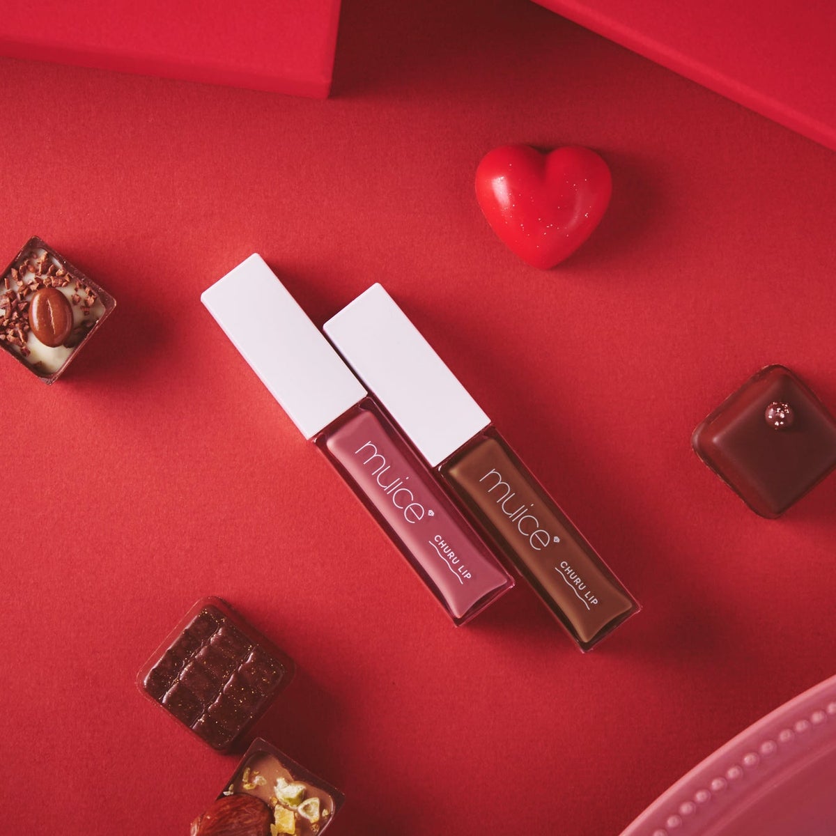 muiceから濃厚なチョコレートカラーのバレンタインコスメが登場の画像