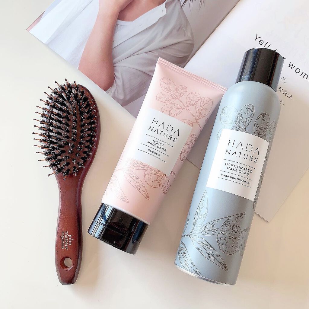 炭酸ヘッドスパシャンプー/トリートメント/肌ナチュール/市販シャンプーを使ったクチコミ(2枚目)