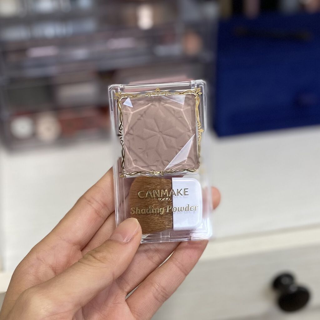 シェーディングパウダー/キャンメイク/シェーディングを使ったクチコミ（1枚目）