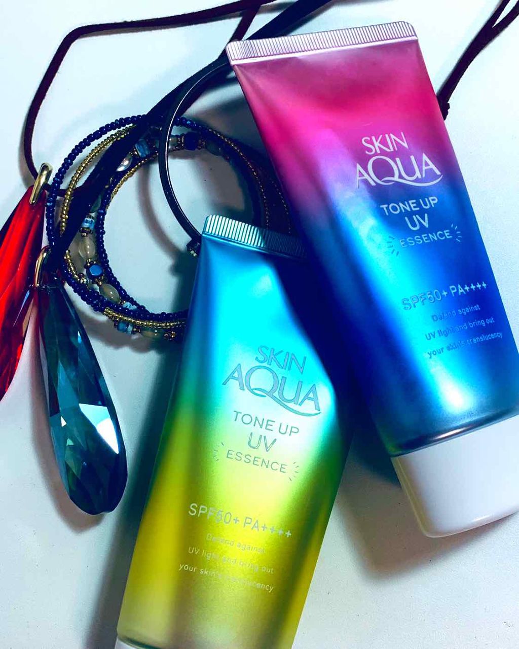スキンアクア トーンアップUVエッセンス/スキンアクア/日焼け止めクリームを使ったクチコミ(3枚目)