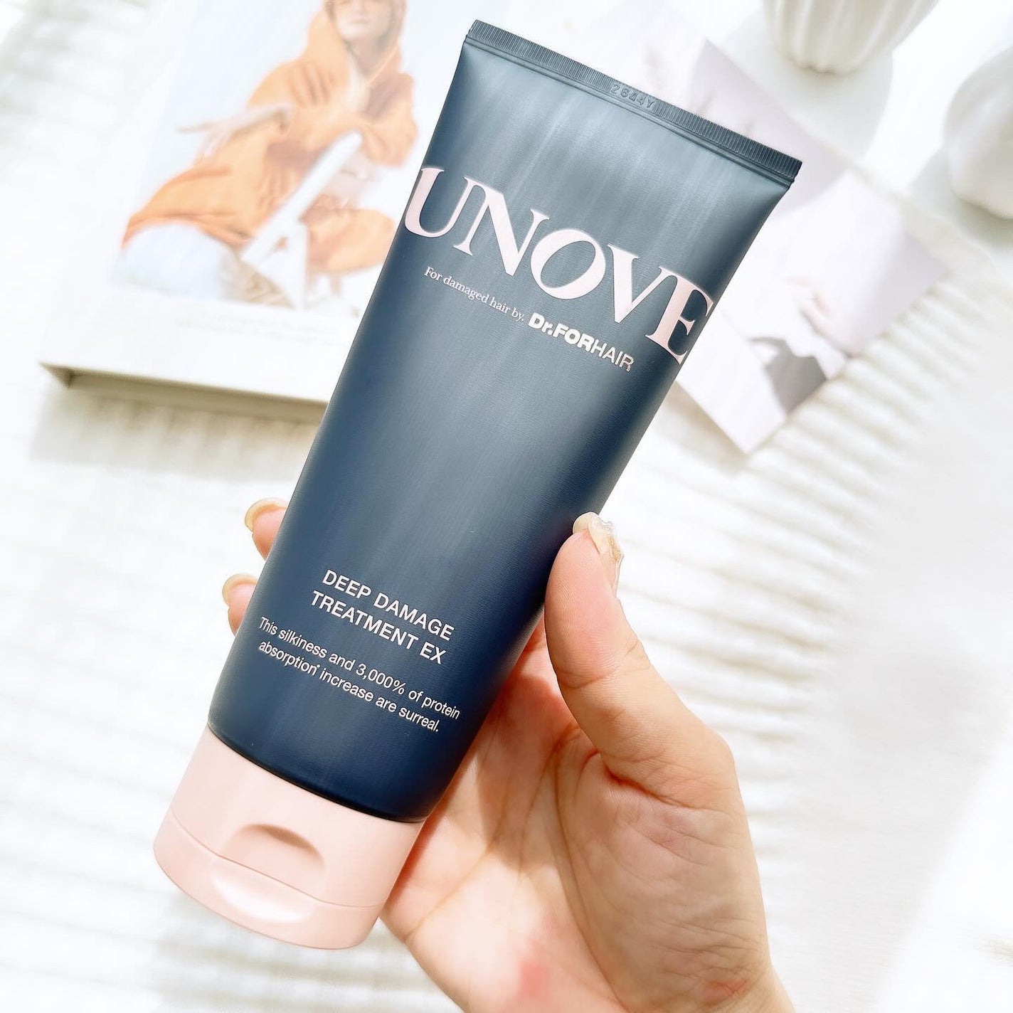 ディープダメージトリートメントEX/UNOVE/洗い流すヘアトリートメントを使ったクチコミ(5枚目)