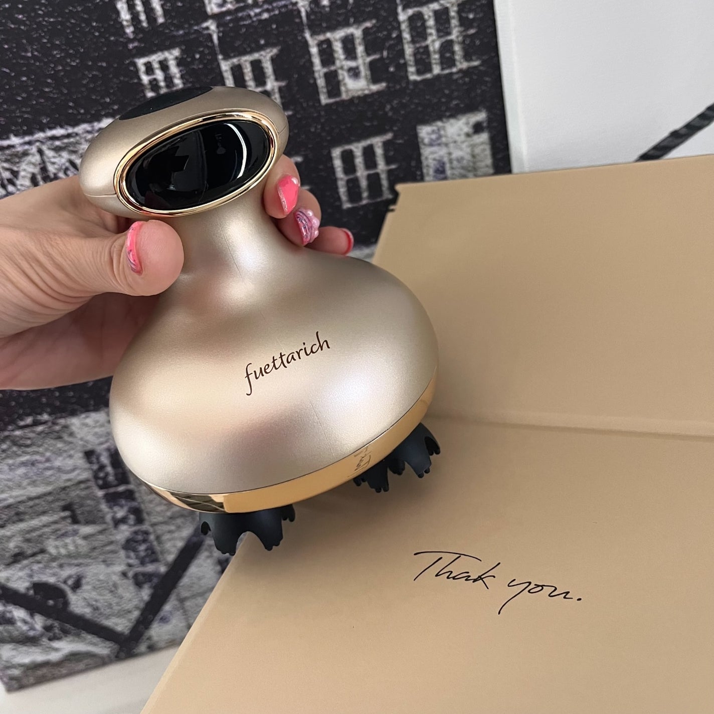 スカルプ ヘッドスパ/fuettarich (フエッタリッチ)/ヘッドマッサージャーを使ったクチコミ(4枚目)