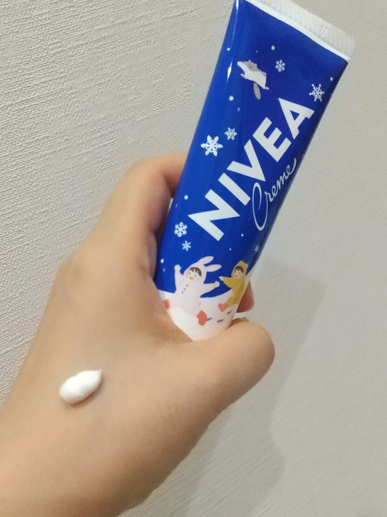 ニベアクリーム チューブ 50g/ニベア/ボディクリームを使ったクチコミ（2枚目）