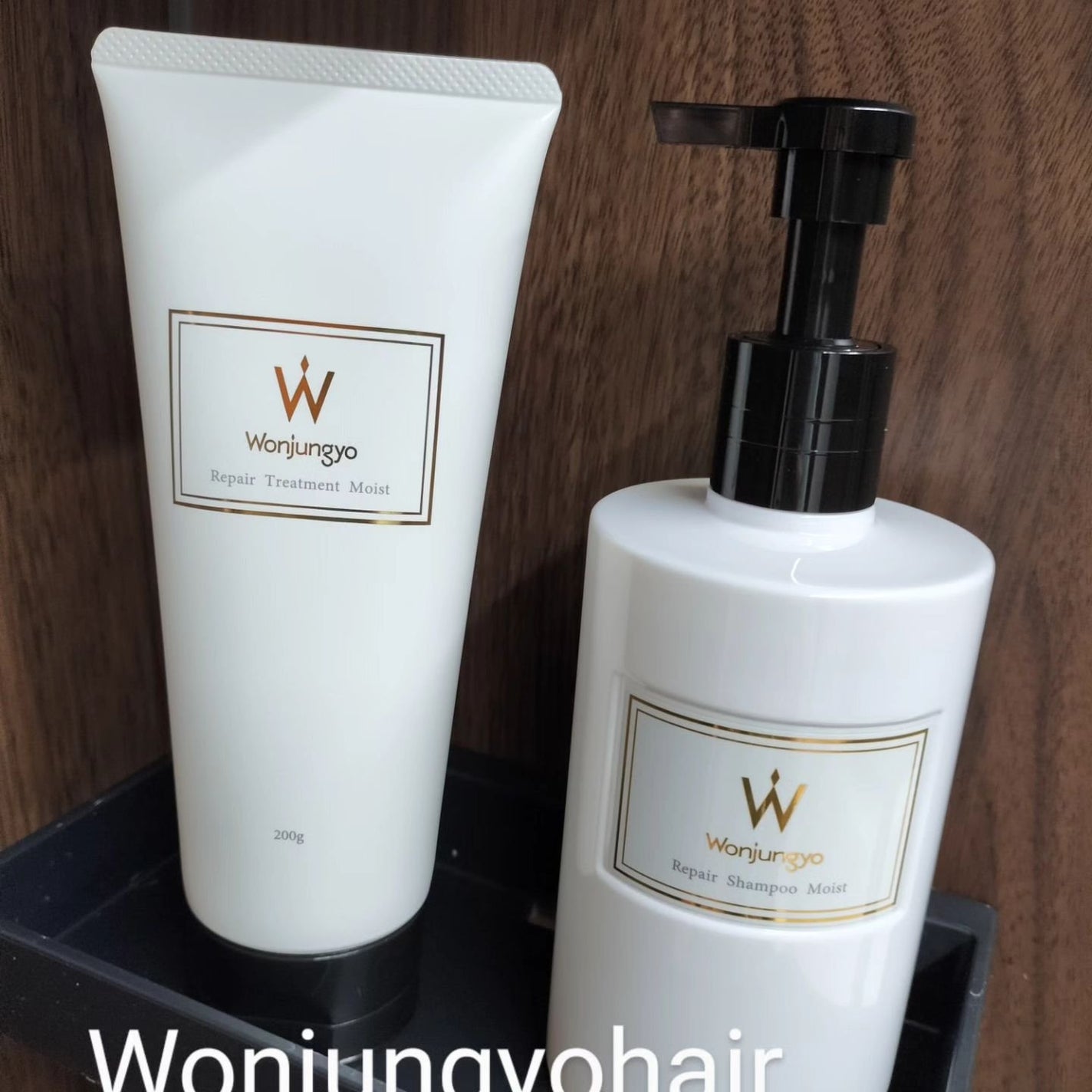 ウォンジョンヨ リペアシャンプー モイスト/リペアトリートメント モイスト/Wonjungyo/市販シャンプーを使ったクチコミ(1枚目)