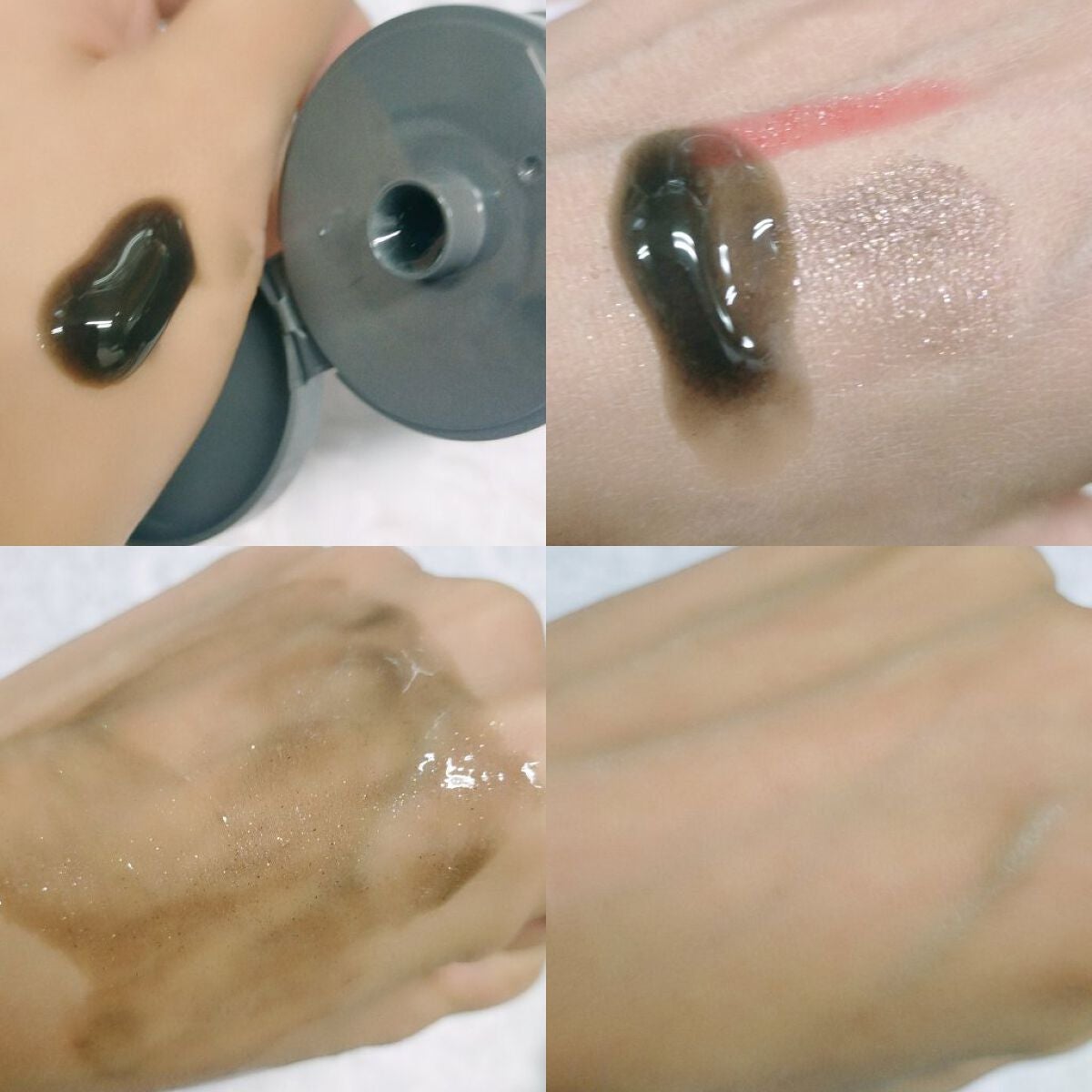 ブラックジェルクレンジング/.akaran/クレンジングジェルを使ったクチコミ(2枚目)