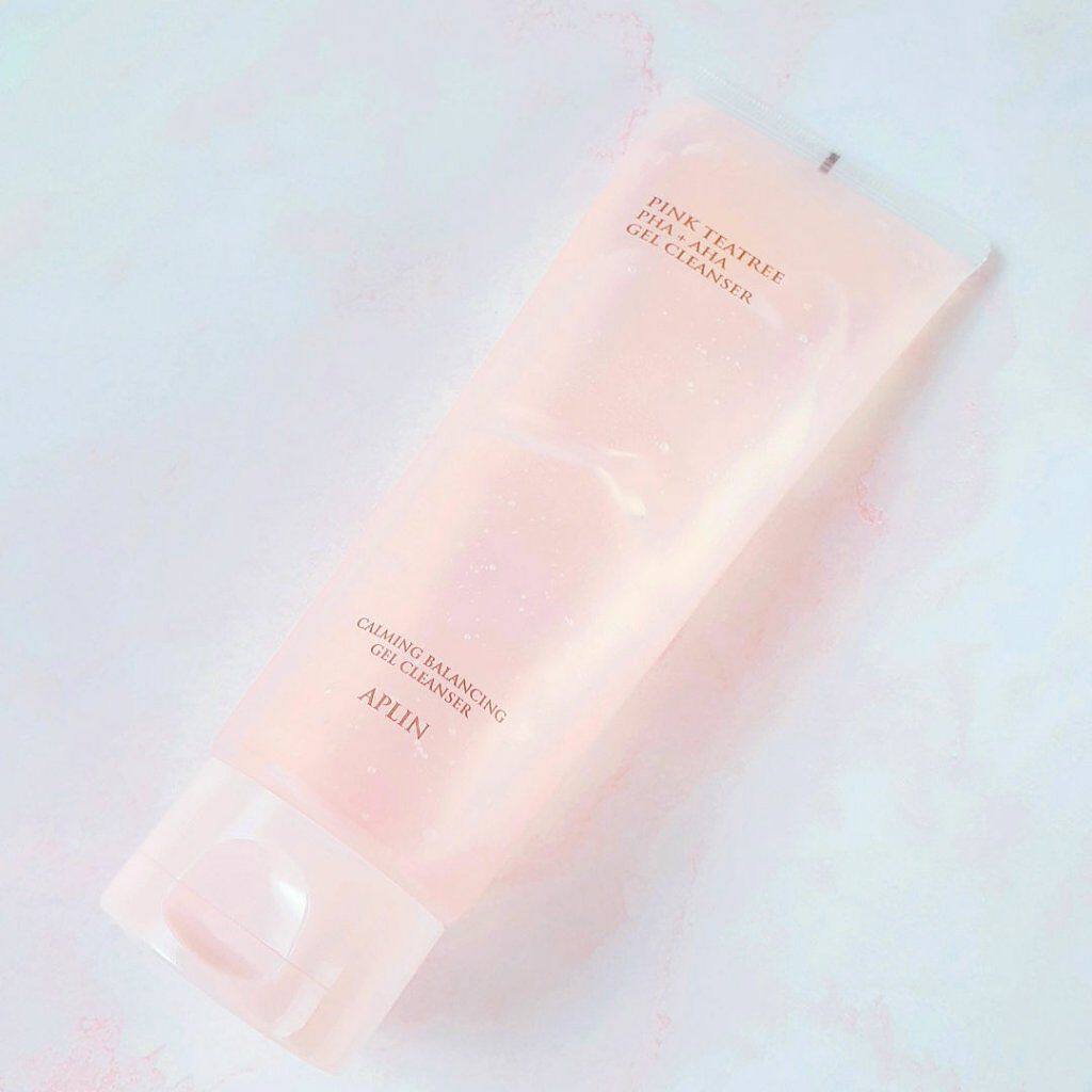 ピンクティーツリージェルクレンザー/APLIN/その他洗顔料を使ったクチコミ(2枚目)
