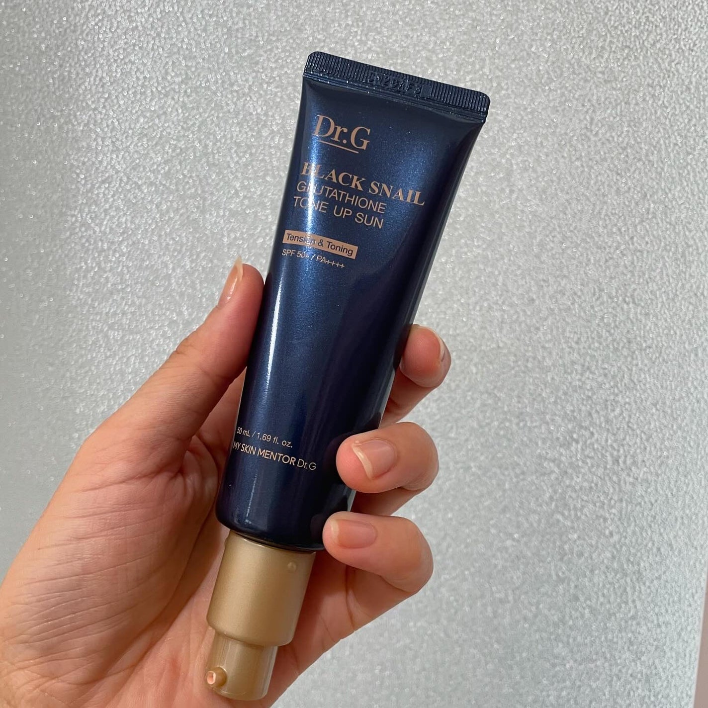 ブラックスネイルグルタチオントーンアップサン/Dr.G/日焼け止めクリームを使ったクチコミ(5枚目)
