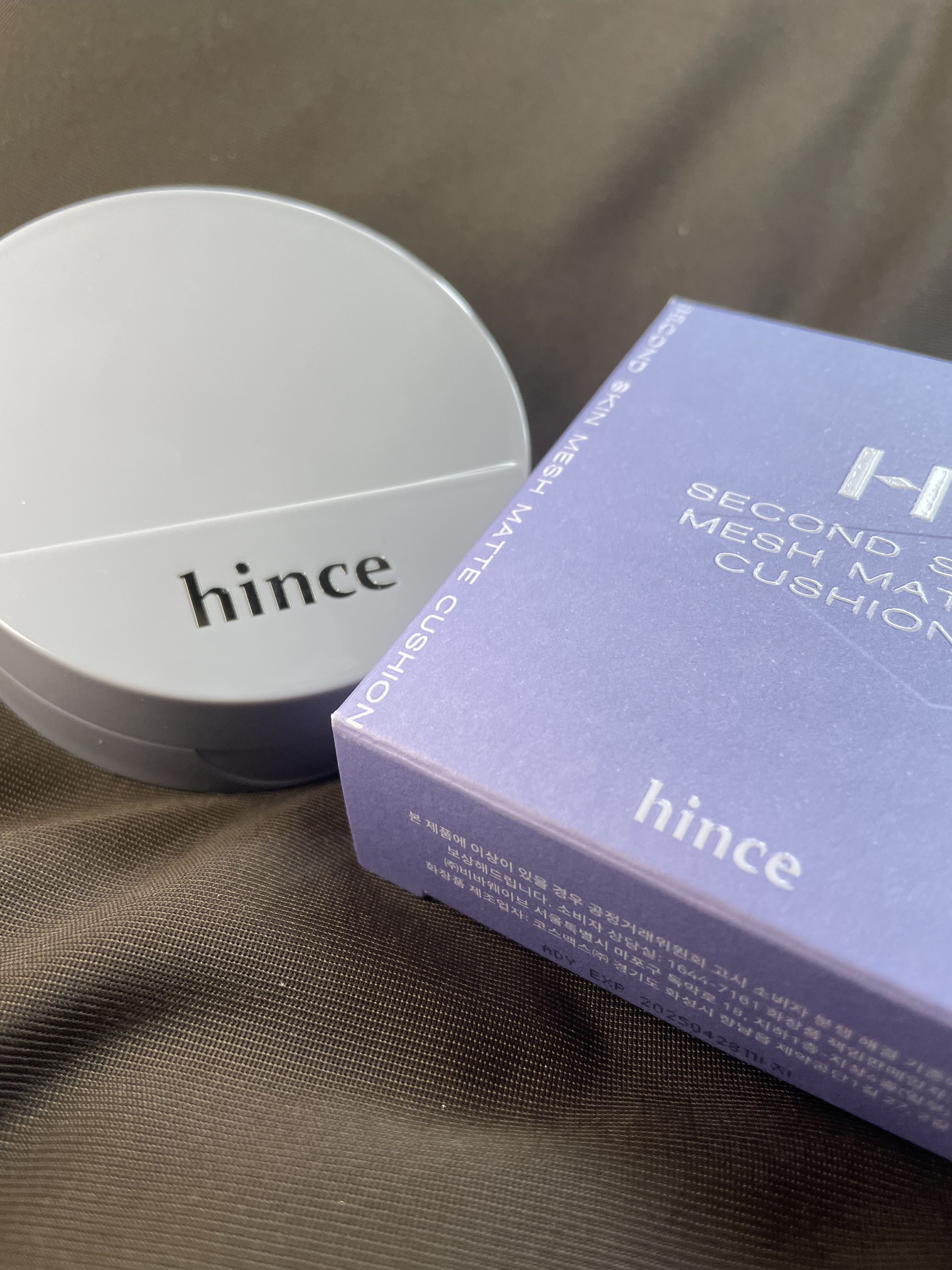 セカンドスキングロウクッション/hince/クッションファンデーションを使ったクチコミ（2枚目）