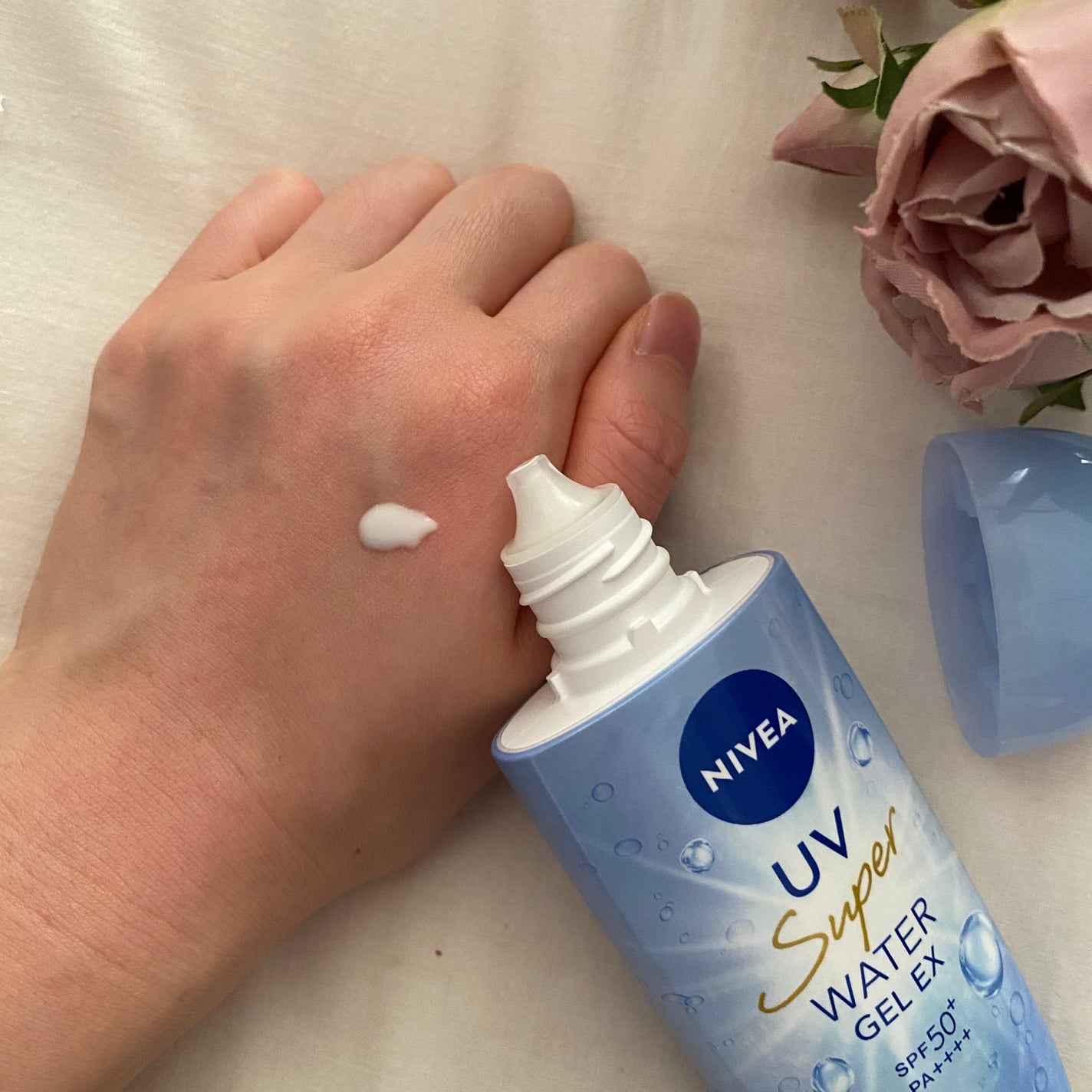 ニベアUV ウォータージェルEX/ニベア/日焼け止めジェルを使ったクチコミ(3枚目)