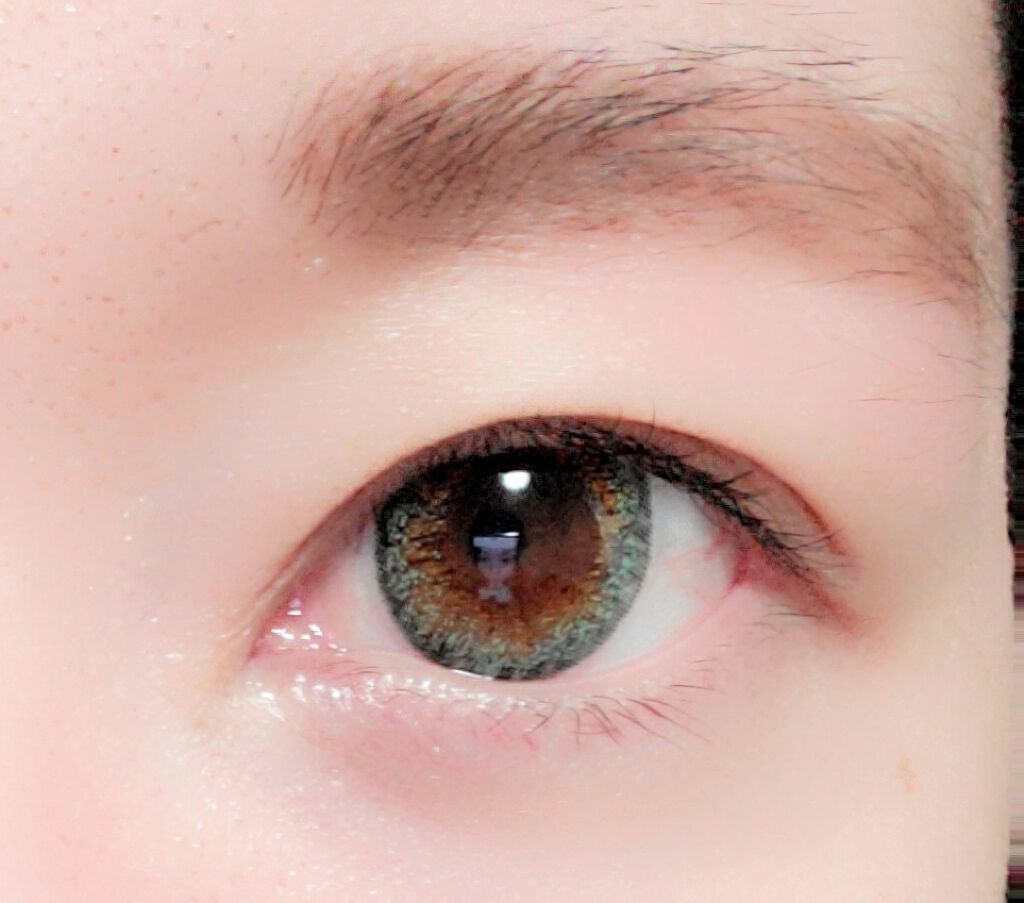 knock knock/SHOBIDO/カラーコンタクトレンズを使ったクチコミ(2枚目)