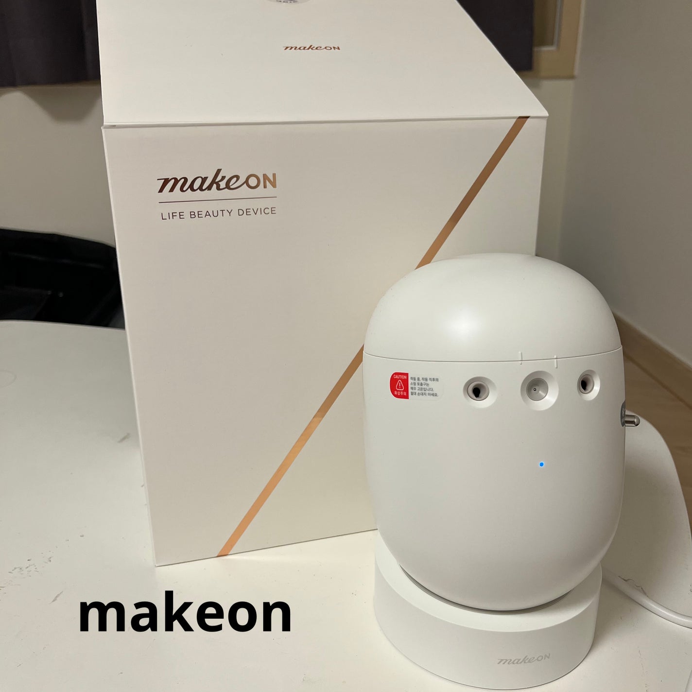 フェイシャルブースティングスパ/Makeon/美顔器・マッサージを使ったクチコミ(1枚目)