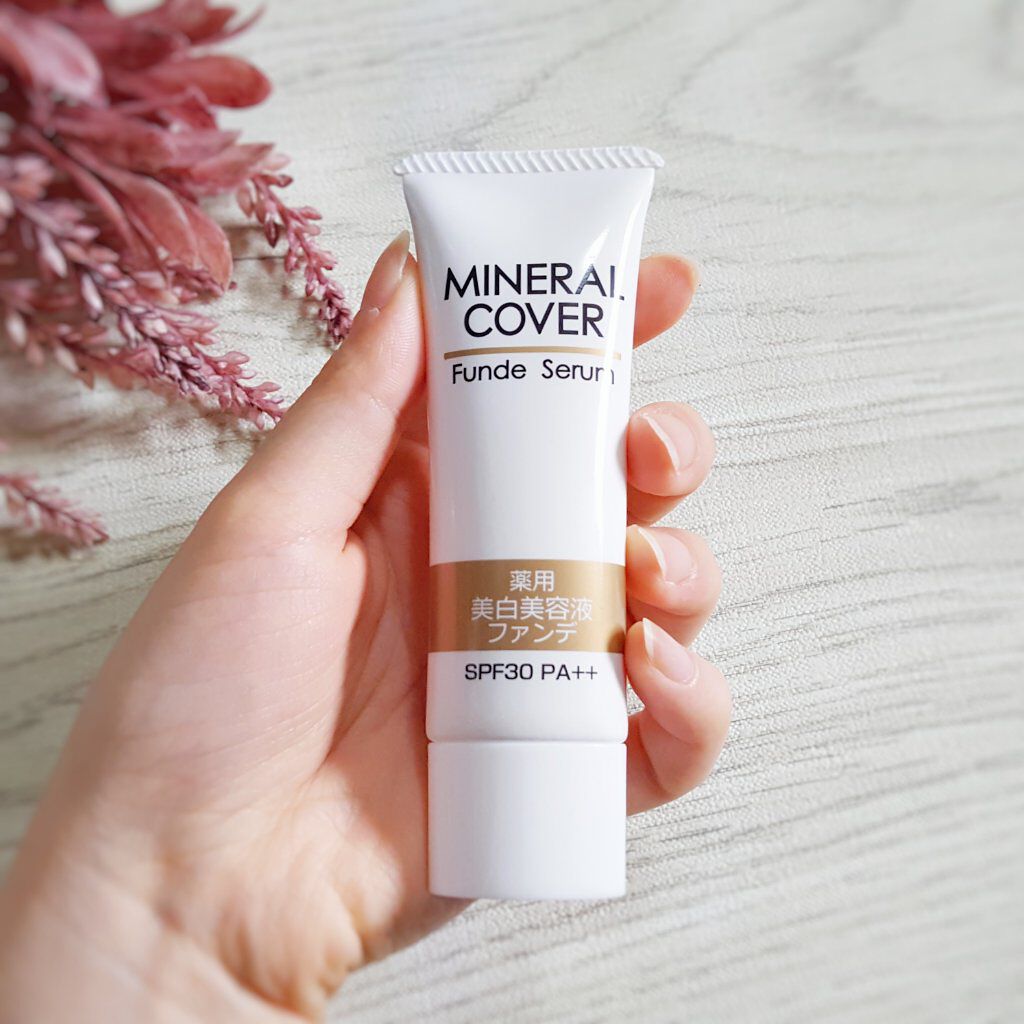 ミネラルカバー薬用美白ファンデセラム/ミリオナ化粧品/美容液を使ったクチコミ(2枚目)