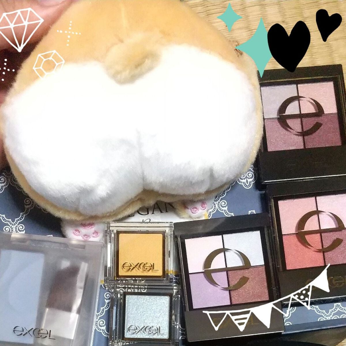 リアルクローズシャドウ/excel/アイシャドウパレットを使ったクチコミ(1枚目)