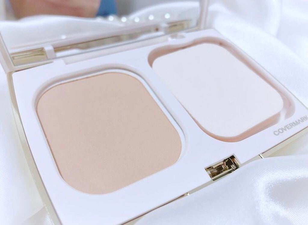 シルキー フィット/COVERMARK/パウダーファンデーションを使ったクチコミ(3枚目)