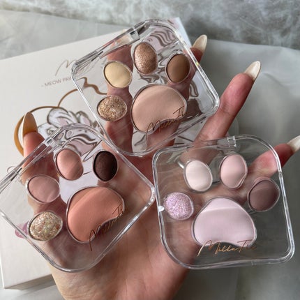 ミャオパウズアイシャドウパレット/MilleFée/アイシャドウパレットを使ったクチコミ(10枚目)