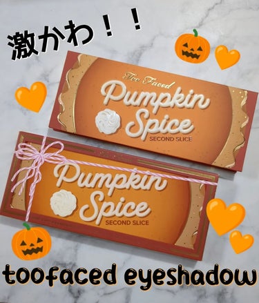 Too Faced パンプキン スパイス アイシャドウ パレットのクチコミ「【日本撤退SALEで激かわアイシャドウパレットが60%off！買うしかない！🎃🎃🎃】⁡
⁡⁡
.....」（1枚目）