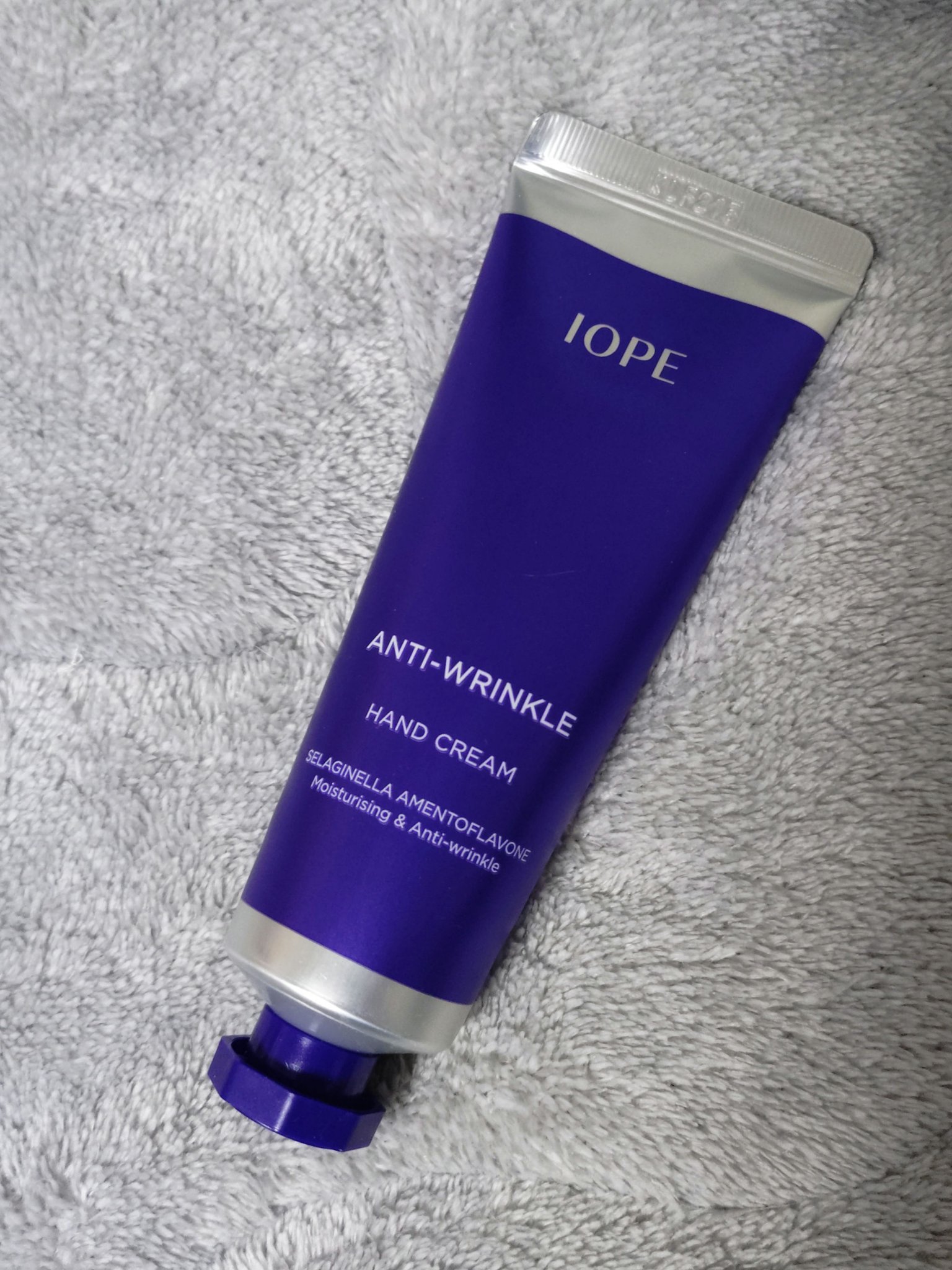 アンチリンクルハンドクリーム/IOPE/ハンドクリームを使ったクチコミ（1枚目）
