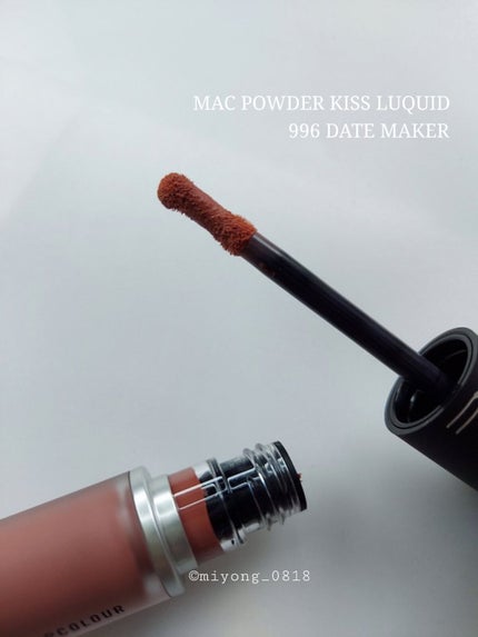 パウダー キス リキッド リップカラー/M・A・C/口紅を使ったクチコミ(5枚目)