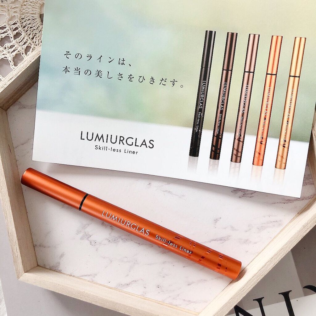 スキルレスライナー/LUMIURGLAS/リキッドアイライナーを使ったクチコミ(5枚目)