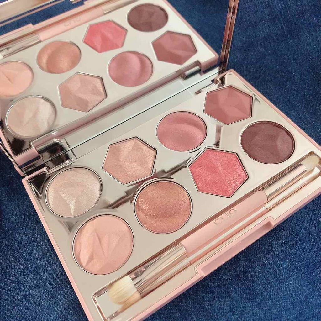 プリズム エアー アイ パレット/CLIO/アイシャドウパレットを使ったクチコミ（1枚目）