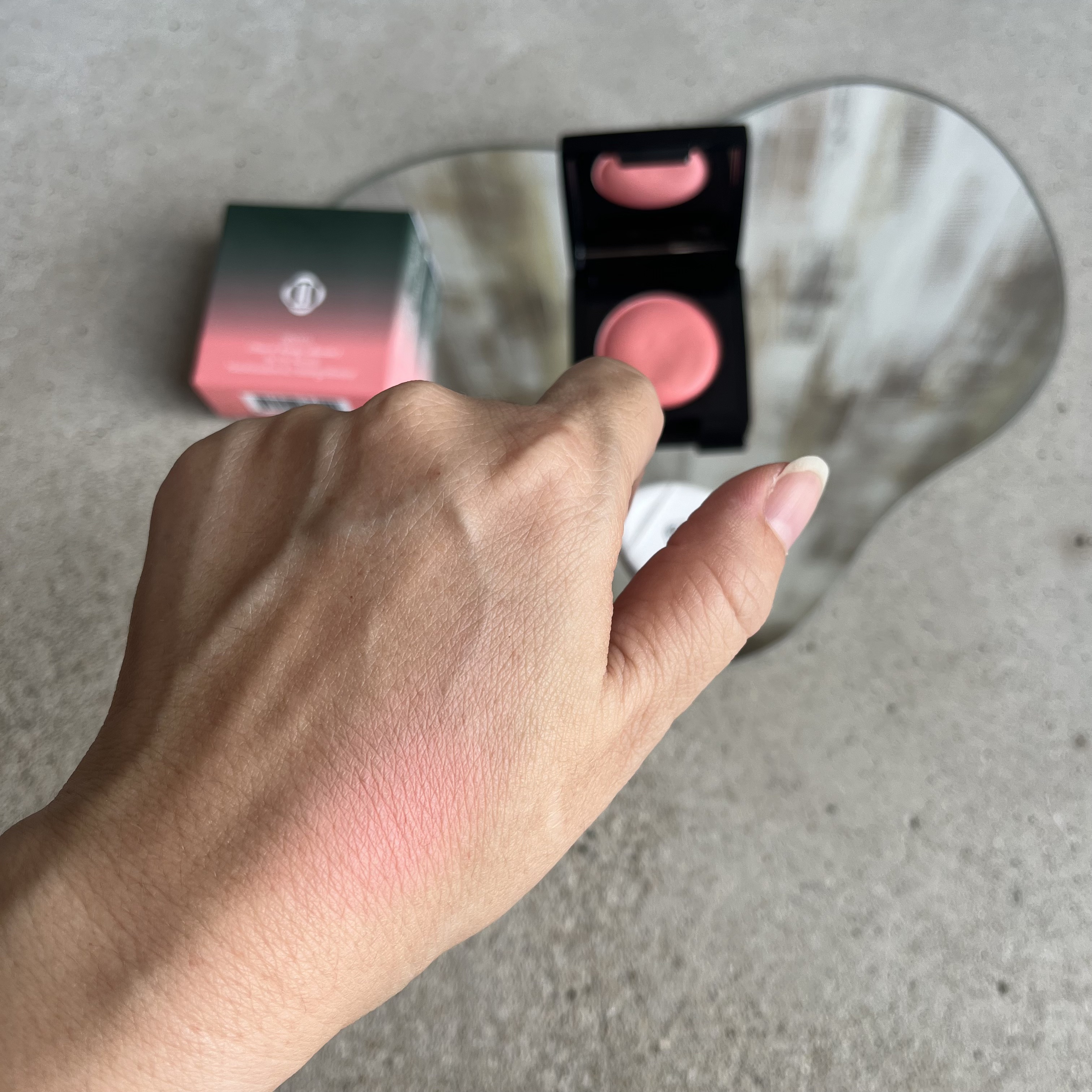 (Peter＆Wendy Collection) Be My Wendy Marshmallow Blusher/Dinto/ジェル・クリームチークを使ったクチコミ（3枚目）