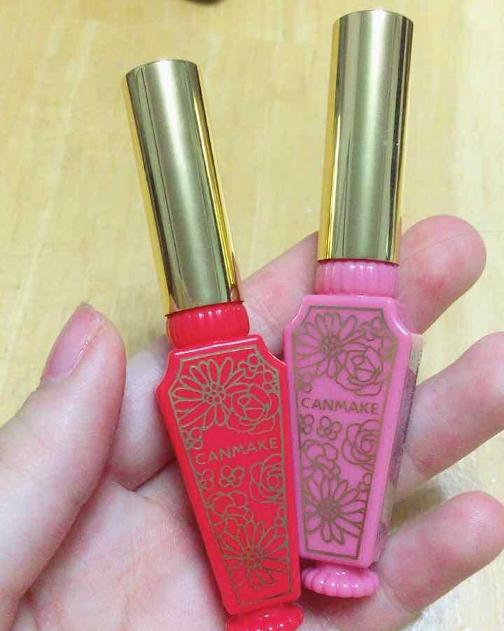 リップティントシロップ/キャンメイク/リップティントを使ったクチコミ（1枚目）