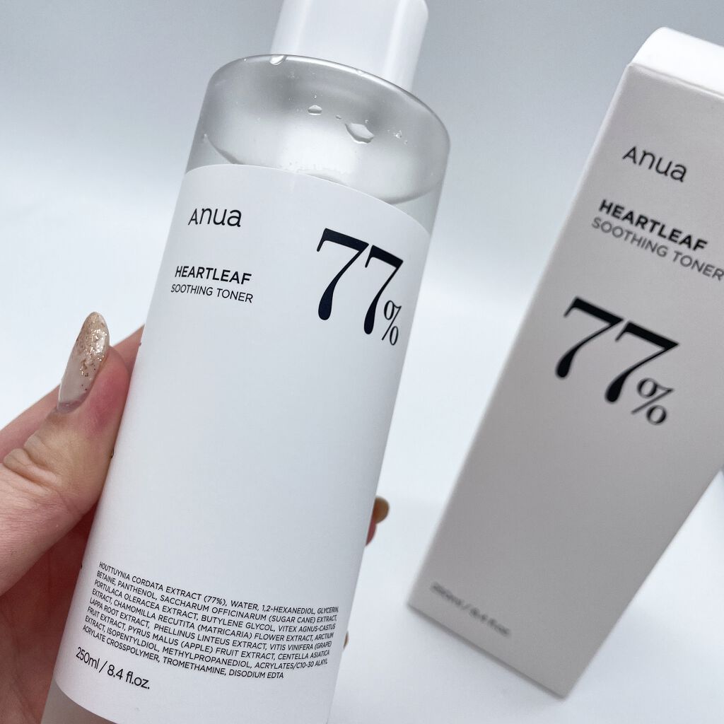 ドクダミ 77 スージングトナー/Anua/化粧水を使ったクチコミ（3枚目）