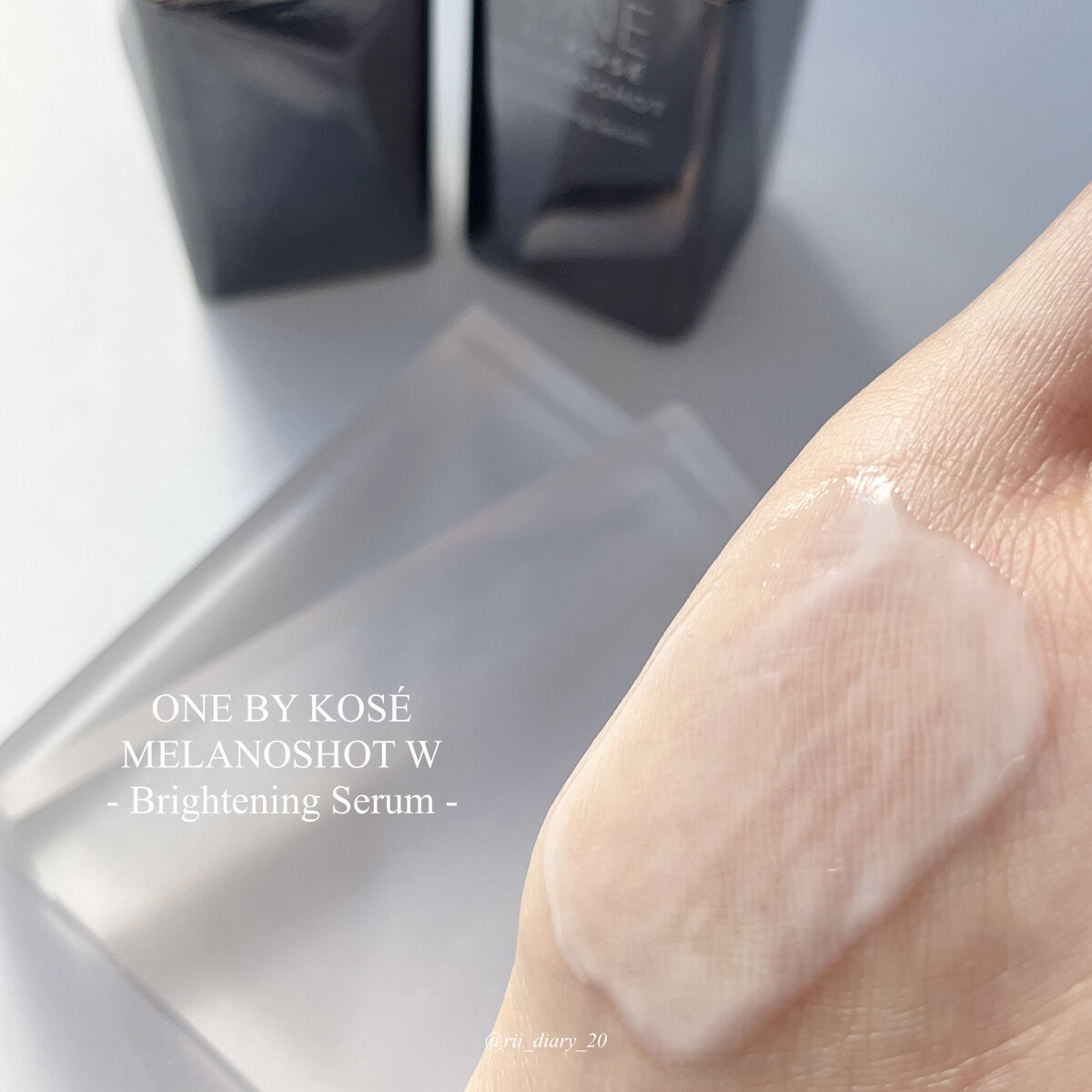 メラノショット W/ONE BY KOSE/美容液を使ったクチコミ（3枚目）