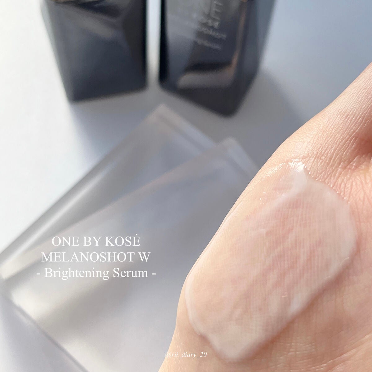メラノショット W/ONE BY KOSE/美容液を使ったクチコミ(3枚目)