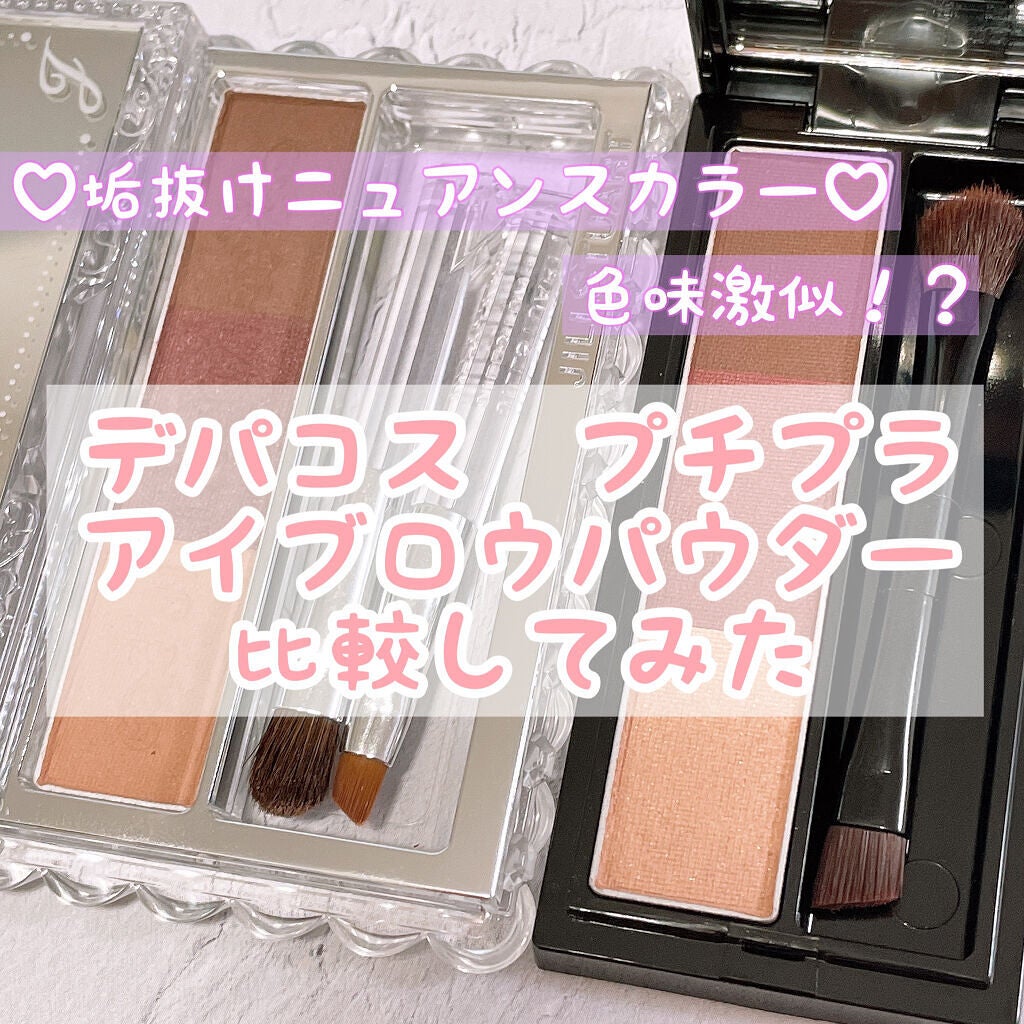 ヴィセ リシェ アイブロウパウダー/Visée/パウダーアイブロウを使ったクチコミ(1枚目)