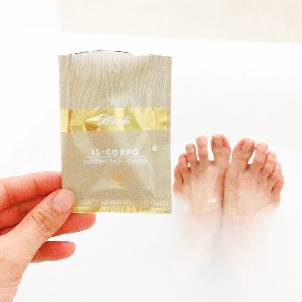 ミネラルバスパウダー グリーティングギフト/イルコルポ/入浴剤セットを使ったクチコミ(7枚目)