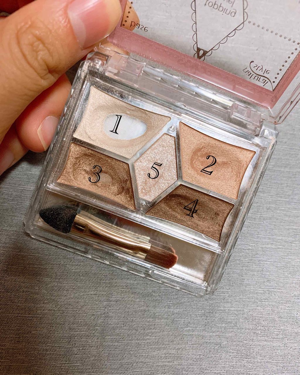 【旧品】パーフェクトスタイリストアイズ/キャンメイク/アイシャドウパレットを使ったクチコミ（2枚目）