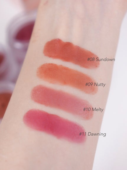 メルティングブラーリップポット/HOLIKA HOLIKA/口紅を使ったクチコミ(10枚目)