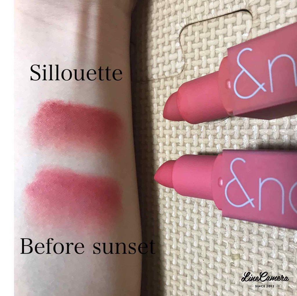 ゼログラムマットリップスティック/rom&nd/口紅を使ったクチコミ（2枚目）