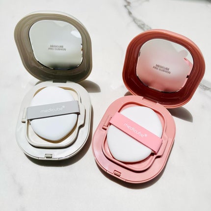 プロ グルタチオン グロウクッションファンデーション/MEDICUBE/クッションファンデーションを使ったクチコミ(2枚目)