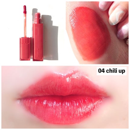 デュイフルウォーターティント/rom&nd/リップティントを使ったクチコミ(5枚目)