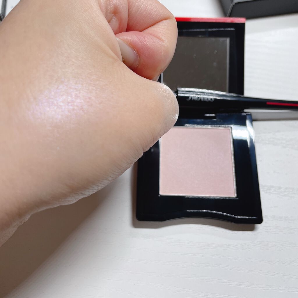 インナーグロウ チークパウダー/SHISEIDO/パウダーチークを使ったクチコミ（2枚目）